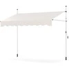 Promotions Langinės markizė, spaustukas, 250x120x210-300 cm, balta