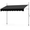 Promotions Spaustuvo markizė, 250x120x210-300 cm, Balta
