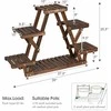 Promotions Medinis augalų stovėklas, 99,1x25,4x64,8 cm, rudas