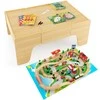 Promotions Medinis traukinio rinkinys, 96.5x62.2x39.4 cm, natūralios spalvos