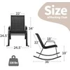 Promotions Lauko supamasis krėslas, 91,4x62,2x86,4 cm, juodas