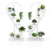 Promotions Gėlių stovai, metalas, 68,6x30,5x147,3 cm, balta