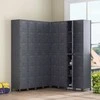 Promotions Metalo organizavimo spintelė, 30x35x100 cm, ruda