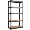 Promotions Laikymo lentyna, 75x30x150 cm, Juoda