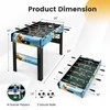 Promotions Mini stalo futbolo stalas, 94x81,3x68,6 cm, juoda mėlyna