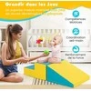 Promotions Minkštas žaidimų rinkinys, 100x50x25 cm, žalia ir geltona
