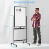 Promotions Baltos lentos, 68x56x159-178,5 cm, Juoda