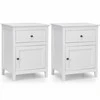 Promotions Naktinis staliukas, 48x38x63,5 cm, baltas
