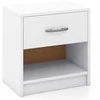 Promotions Naktinis staliukas, 38.1x27.9x40.6 cm, baltas