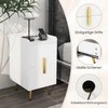 Promotions Naktinis staliukas, 40x32x60 cm, Rudas