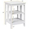 Promotions Naktinis staliukas, 40x40x61 cm, Baltas
