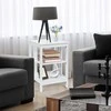 Promotions Naktinis staliukas, 40x40x61 cm, Baltas