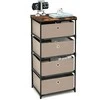 Promotions Naktinis staliukas, 42x33.5x84.5 cm, Rudas
