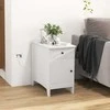Promotions Naktinis staliukas, 60x35x60 cm, baltas
