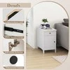 Promotions Naktinis staliukas, 60x35x60 cm, baltas