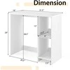 Promotions Namų biuro stalas, 80x40.6x73.7 cm, baltas