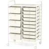 Promotions Universalus ratuku organizavimo vežimėlis, 63,5x36,8x87,6 cm, baltas