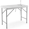 Promotions Žuvų valymo stalas, 115x59x93,5 cm, baltas