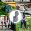 Promotions Lauko tualetas, 41x49x34 cm, pilkas