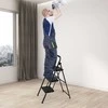 Promotions Kopėčios, 64x39x90 cm, Juodos spalvos
