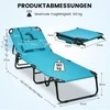 Promotions Sulankstoma įdegio kėdė, 73x63x16 cm, Turkio spalvos