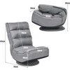 Promotions Sukamasis poilsio sofa-lova, 59x75x83 cm, juoda