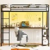 Promotions Lofto Lova, 207,5x96x180 cm, Juoda ir Ruda