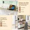Promotions Lofto Lova su Stalu, 207,5x96x180 cm, Juoda ir Ruda