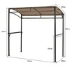 Promotions Lauko Barbekiu Pavėsinė, 216x134x211 cm, Smėlio Rudos Spalvos