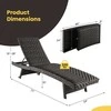 Promotions Lauko gultas, 195.6x61x38.1-85.1 cm, rudas
