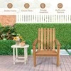 Promotions Lauko poilsio fotelis, akacijos mediena, 73,7x67,3x86,4 cm, juoda pilka balta