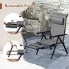 Promotions Terasa kėdės, 109.2x57.2x111.8 cm, Pilka