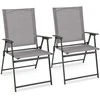Promotions Sodo kėdžių komplektas, 61x58,5x96,5 cm, Pilka