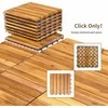 Promotions Lauko terasos plytelė, akacijos mediena, 30,5x30,5x2,5 cm, natūrali