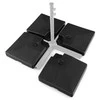 Promotions Lauko skėčio pagrindas, 50.8x50.8x12.7 cm, juoda