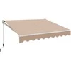 Promotions Ištraukiama terasos markizė, 294,6x251,5 cm, smėlio spalvos
