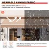 Promotions Ištraukiama terasos markizė, 294,6x251,5 cm, smėlio spalvos