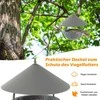 Promotions Paukščių lesyklėlė ir vonia, 20,3x20,3x35,6 cm, natūrali