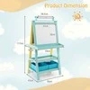 Promotions Vaikiškas meninio piešimo stovas, 59.7x49.5x116.8 cm, baltas