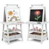 Promotions Dailės molbertas, 59.7x49.5x116.8 cm, baltas
