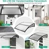 Promotions Stogelis, 102x99x28 cm, Aliuminis, Permatomas