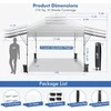 Promotions Lauko pavėsinė palapinė, 300x537x270-290 cm, balta