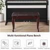 Promotions Pianino suoliukas, 75x35x50 cm, Rudas
