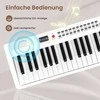 Promotions Skaitmeninis pianino klaviatūra, 128x23x6 cm, juoda