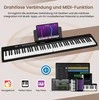 Promotions Skaitmeninis pianino klaviatūra, 88 klavišai, 128x23x6 cm, juoda