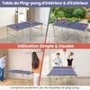 Promotions Stalo teniso stalas, 180x90x76 cm, Mėlynas