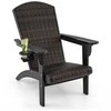 Promotions Lauko Adirondack poilsio kėdė, 92x76x100 cm, juoda