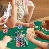 Promotions Pokerio žetonų rinkinys, 29x20x16 cm, juodas