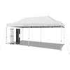 Promotions Iškylančioji palapinė su stogu, 600x300x300/315/330 cm, balta