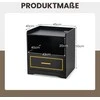 Promotions Naktinis staliukas, 45x40x50 cm, baltas